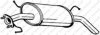 KIA OK2KB40100A End Silencer